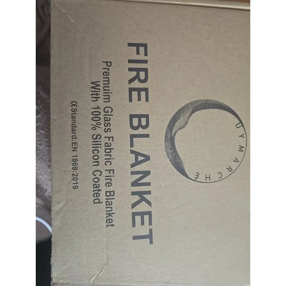 Silicone Fire Blanket Home Kitchen 40"x40" | Emergency Silicon Coated - Picture 9 of 9